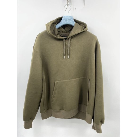 Mackage Olive green hoodie velvet branding size 2XL - Picture 4 of 6